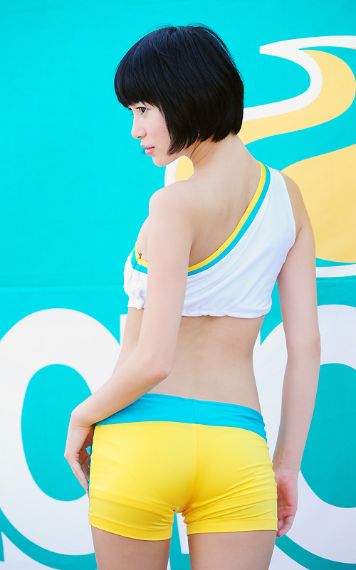 레이싱모델 김경아