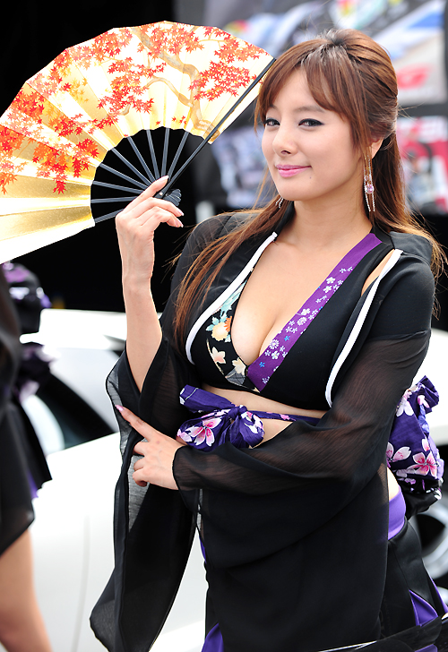 레이싱 모델 윤정아