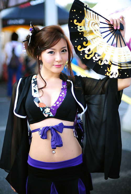 레이싱 모델 한지은