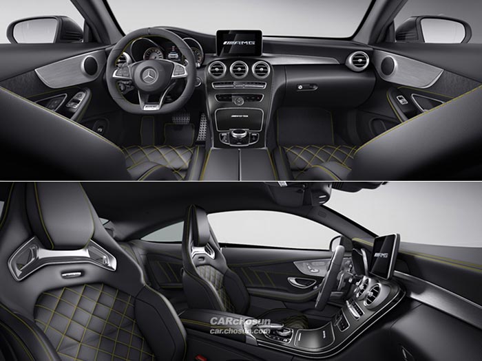 ▲ 메르세데스-AMG C 63 S 쿠페 에디션 1 실내 / 벤츠 웹사이트