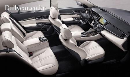Kia K7 interior 출처=bestcars