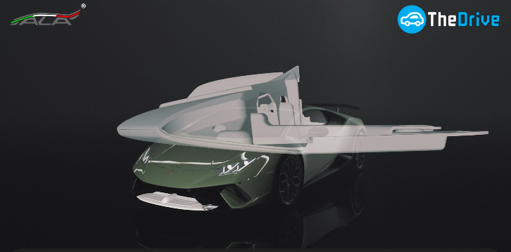 우라칸 퍼포만테 ALA(Aerodinamica Lamborghini Attiva) 설명 영상 캡처
