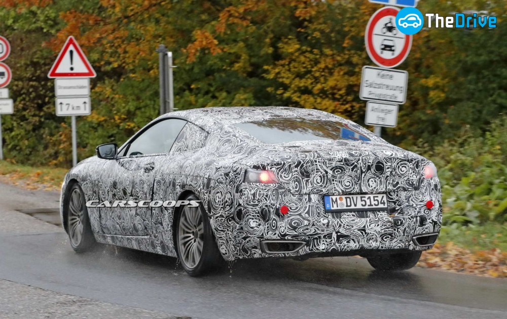BMW 8시리즈 스파이샷 / 사진=carscoops