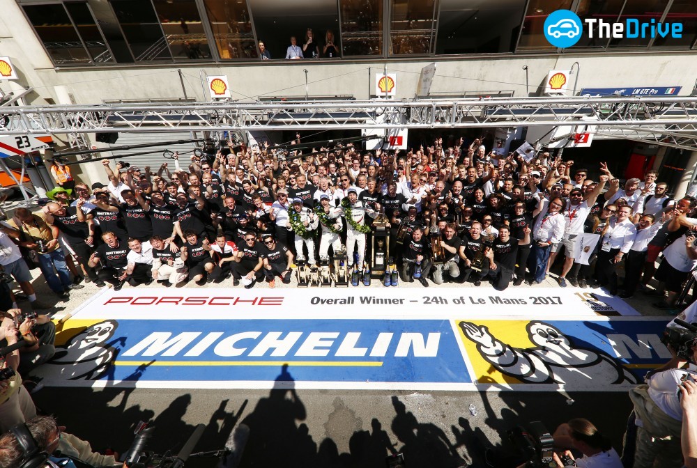포르쉐 LMP팀 르망 2017 우승