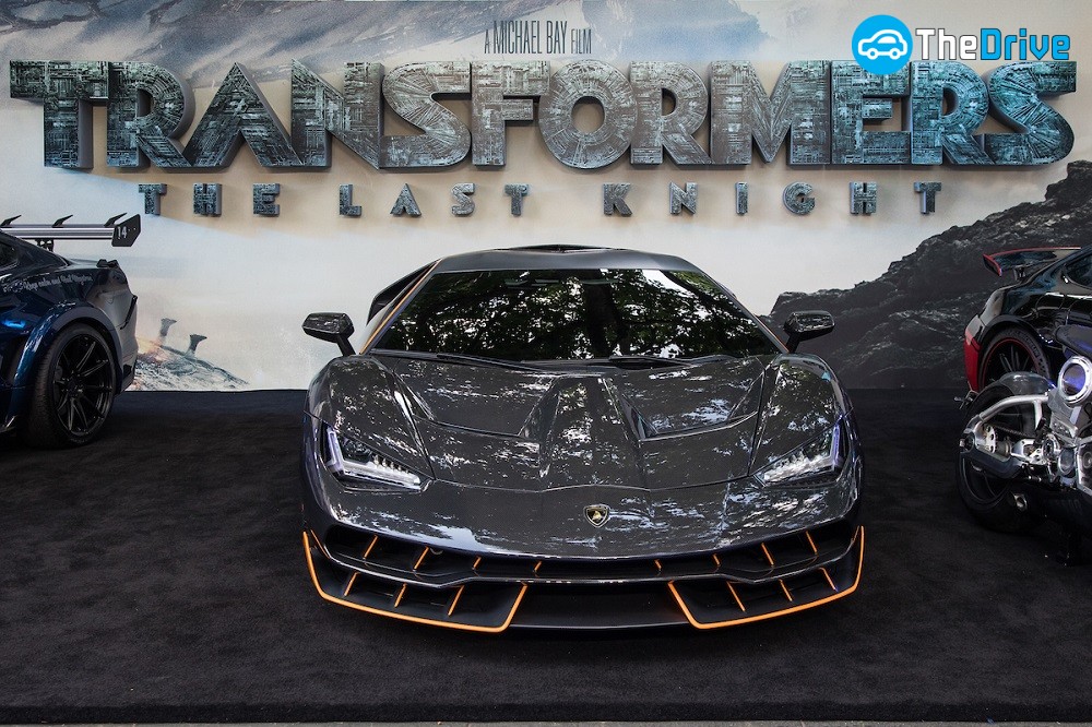 람보르기니 센테나리오(AUTOMOBILI LAMBORGHINI &#8216;Transformers, The Last Knight&#8217; in London)