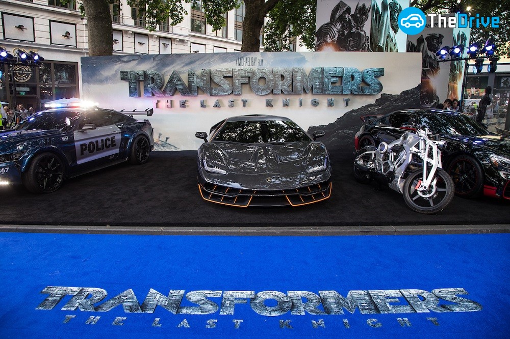 람보르기니 센테나리오(AUTOMOBILI LAMBORGHINI &#8216;Transformers, The Last Knight&#8217; in London)