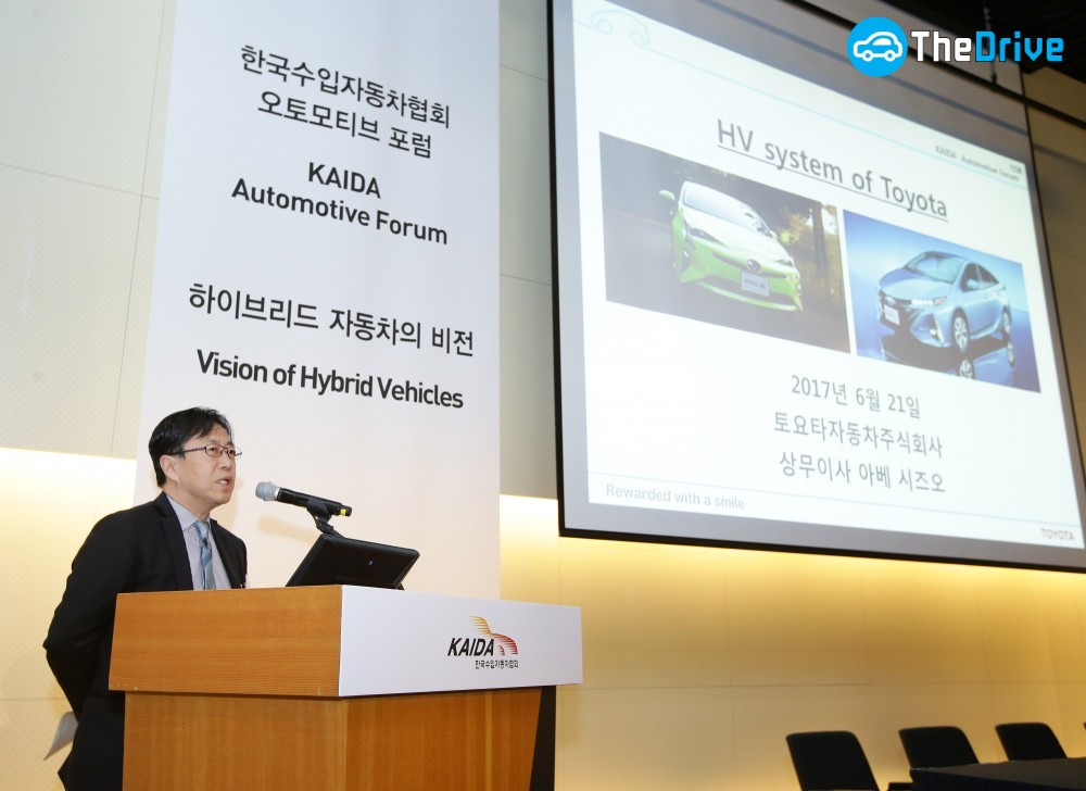 토요타자동차 아베 시즈오 상무이사