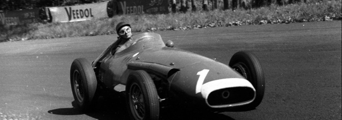 마세라티 초기, 전설적 F1 레이서로 유명한 후안 마누엘 판지오와 ‘마세라티 250F’.