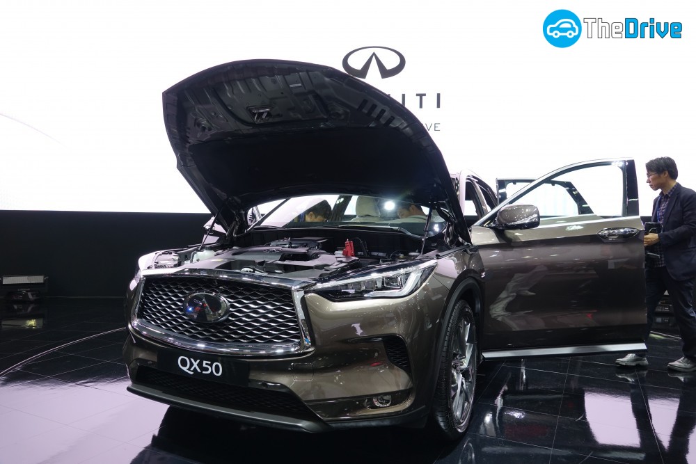 2018 부산국제모터쇼, 인피니티올 뉴 QX50