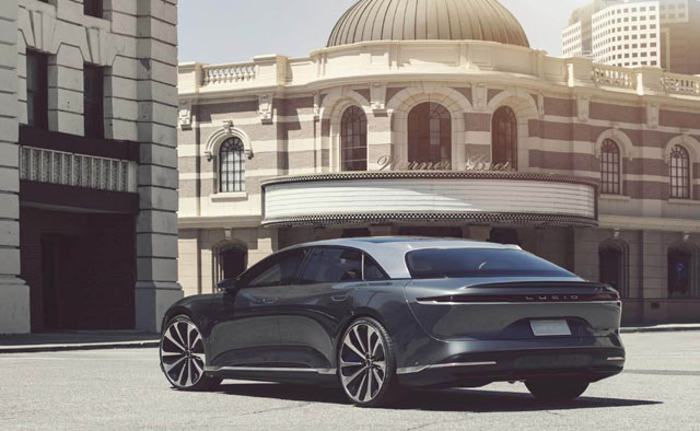 루시드 에어 / 루시드모터스 홈페이지 캡쳐 이미지