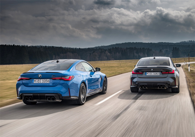 BMW, 뉴 M4 컴페티션 쿠페 & 뉴 M3 컴페티션 세단 / BMW 코리아 제공