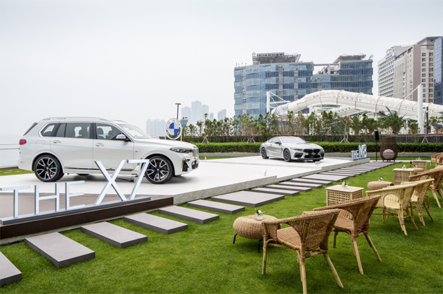 2021년 6월 부산에서 운영된 BMW 엑설런스 라운지 / BMW 그룹 코리아 제공