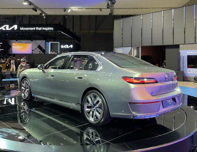 BMW, 순수전기 플래그십 세단 'i7' / 부산 = 성열휘 기자