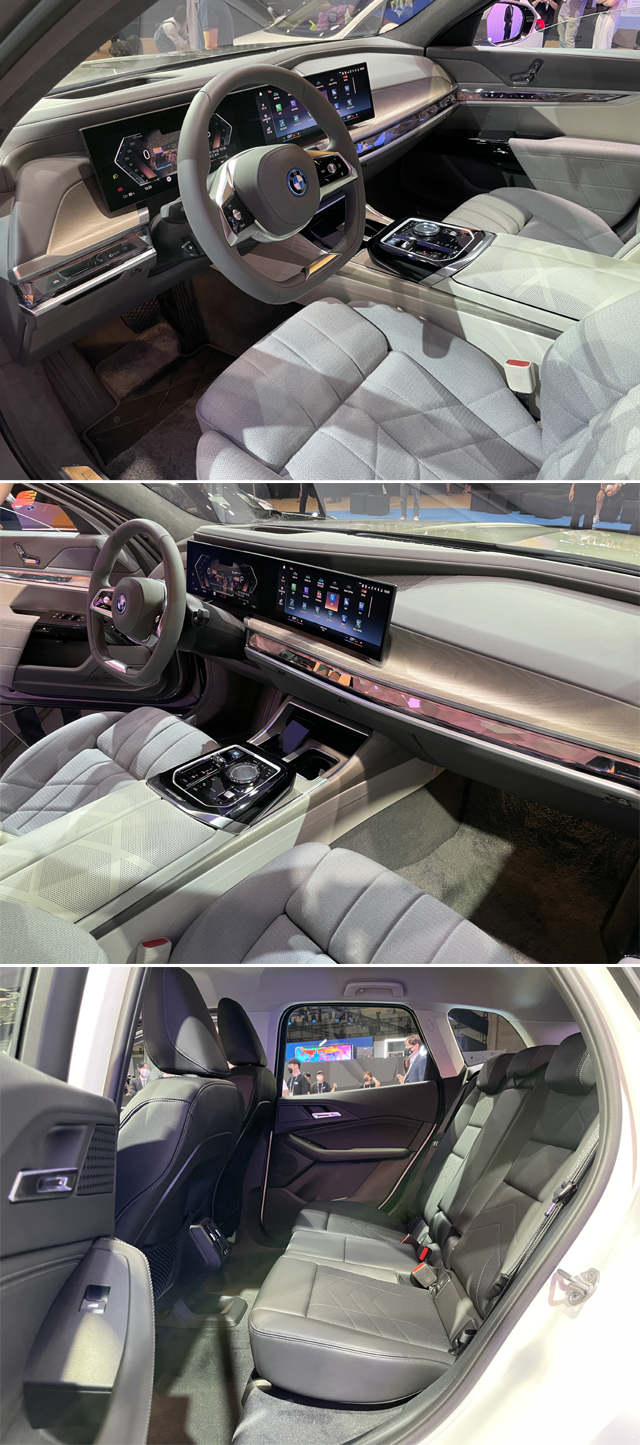 BMW, 순수전기 플래그십 세단 'i7' / 부산 = 성열휘 기자