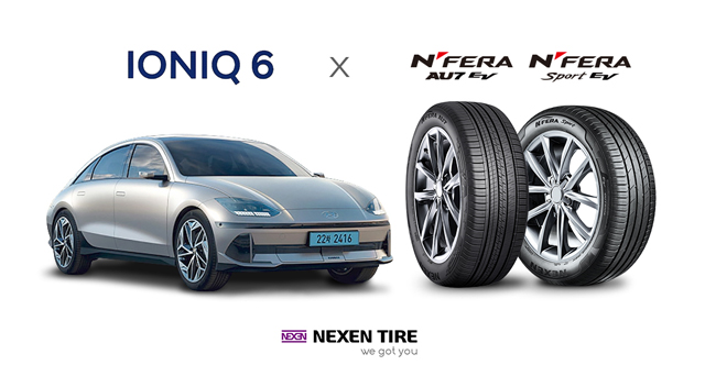 넥센타이어, 전기차 '아이오닉 6'에 신차용 타이어 공급 / 넥센타이어 제공
