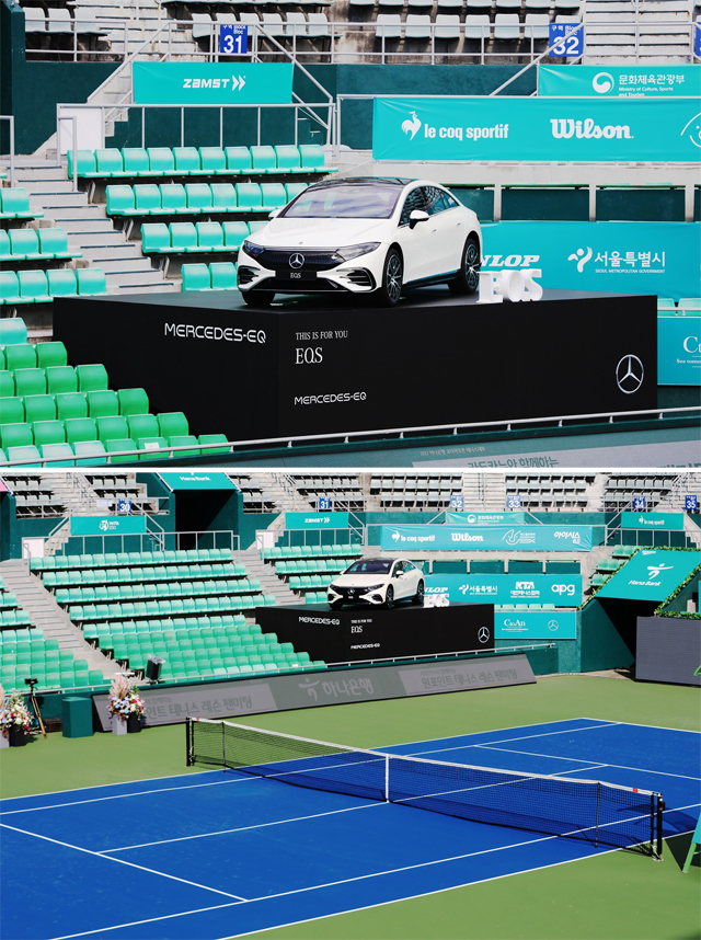 벤츠 코리아, 'WTA·ATP 코리아오픈 테니스대회 2022' 공식 후원 / 메르세데스-벤츠 코리아㈜ 제공