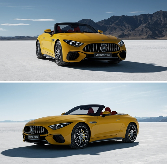 메르세데스-AMG SL 63 4MATIC+ 온라인 스페셜 선샤인 / 메르세데스-벤츠 코리아㈜ 제공