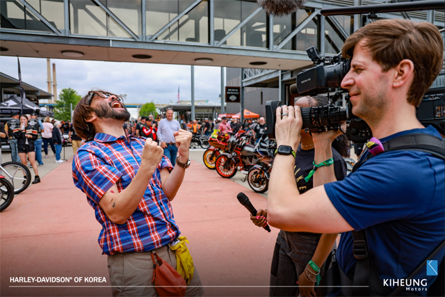 2023 미국 투어에 참가한 연예인 노홍철 씨 / 할리데이비슨 코리아 제공