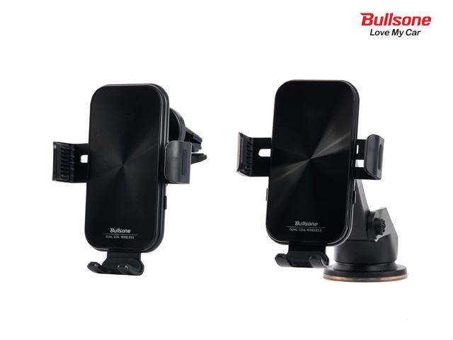 불스원, 차량용 '듀얼코일 무선충전 거치대' 출시 / ㈜불스원 제공