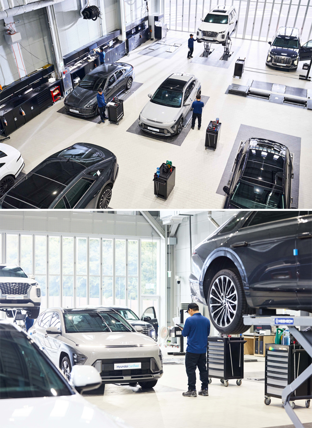 현대차 인증중고차 양산센터 정밀진단존 / 현대차 제공