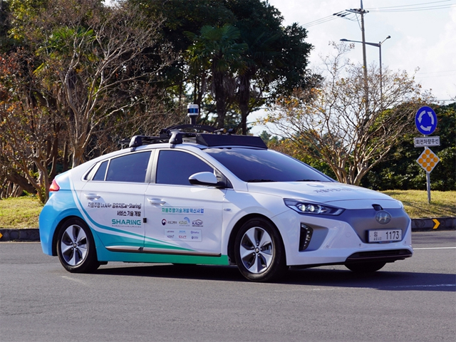 쏘카, 제주서 '자율주행 카셰어링' 기술 시연 / ㈜쏘카 제공
