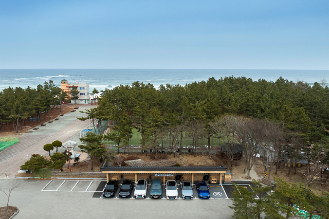 주문진 BMW 차징 스테이션 / BMW 코리아 제공