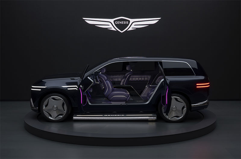제네시스, 초대형 전동화 SUV '네오룬' 콘셉트 / 현대차그룹 제공
