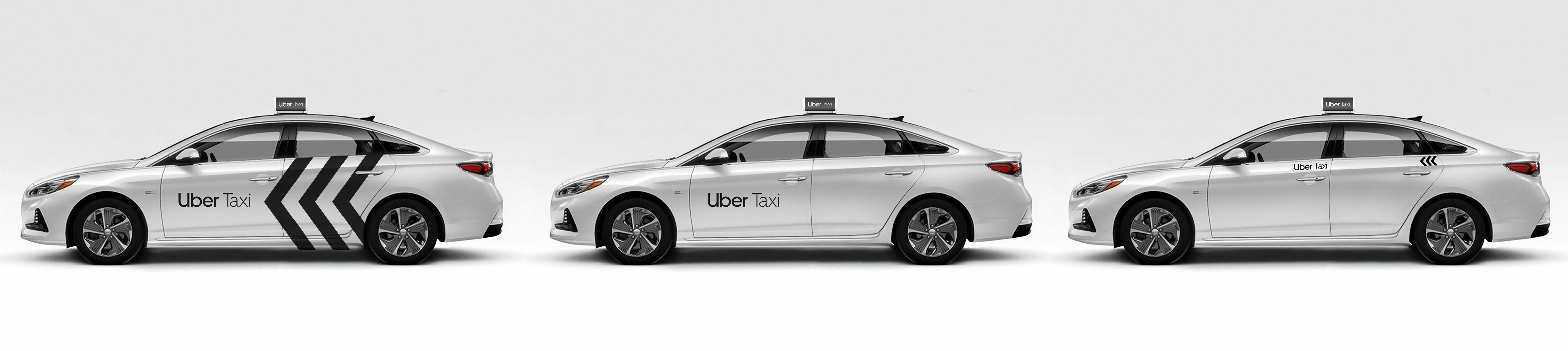 우버 택시 래핑 디자인 / 우버 택시 코리아 제공