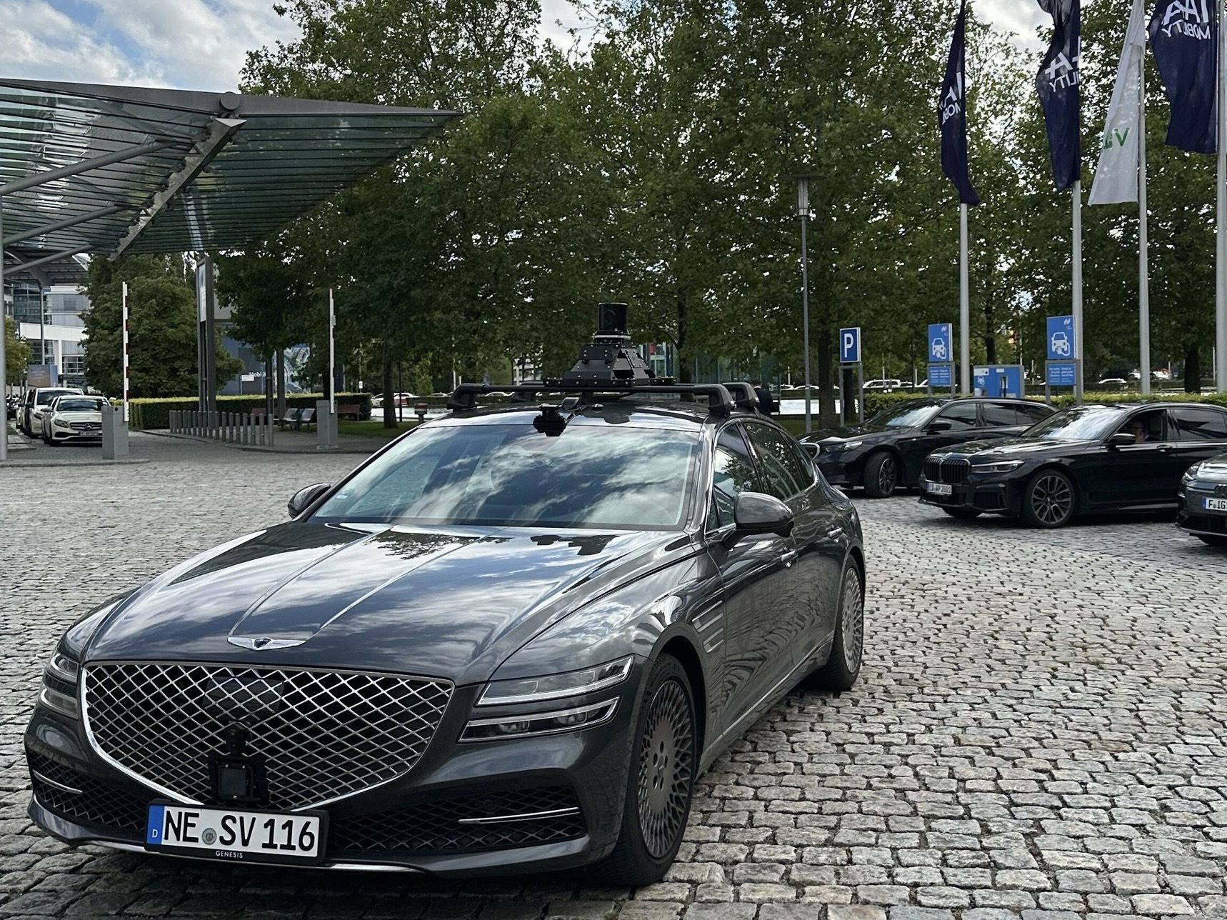 스트라드비젼, IAA 모빌리티 2025에서 실차 데모 진행 / 스트라드비젼 제공