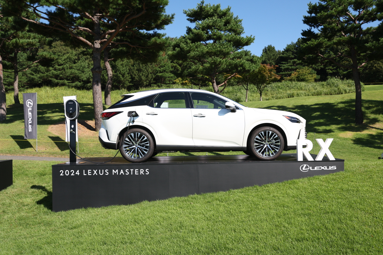 2024 렉서스 마스터즈에 전시된 RX / 렉서스코리아 제공