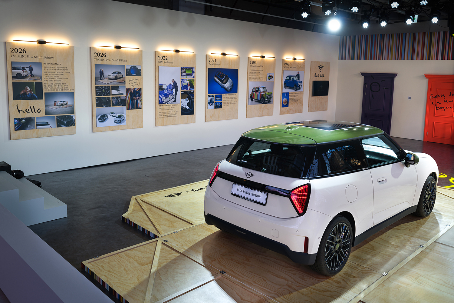 디 올-일렉트릭 MINI 쿠퍼 SE 폴 스미스 에디션 / MINI 코리아 제공