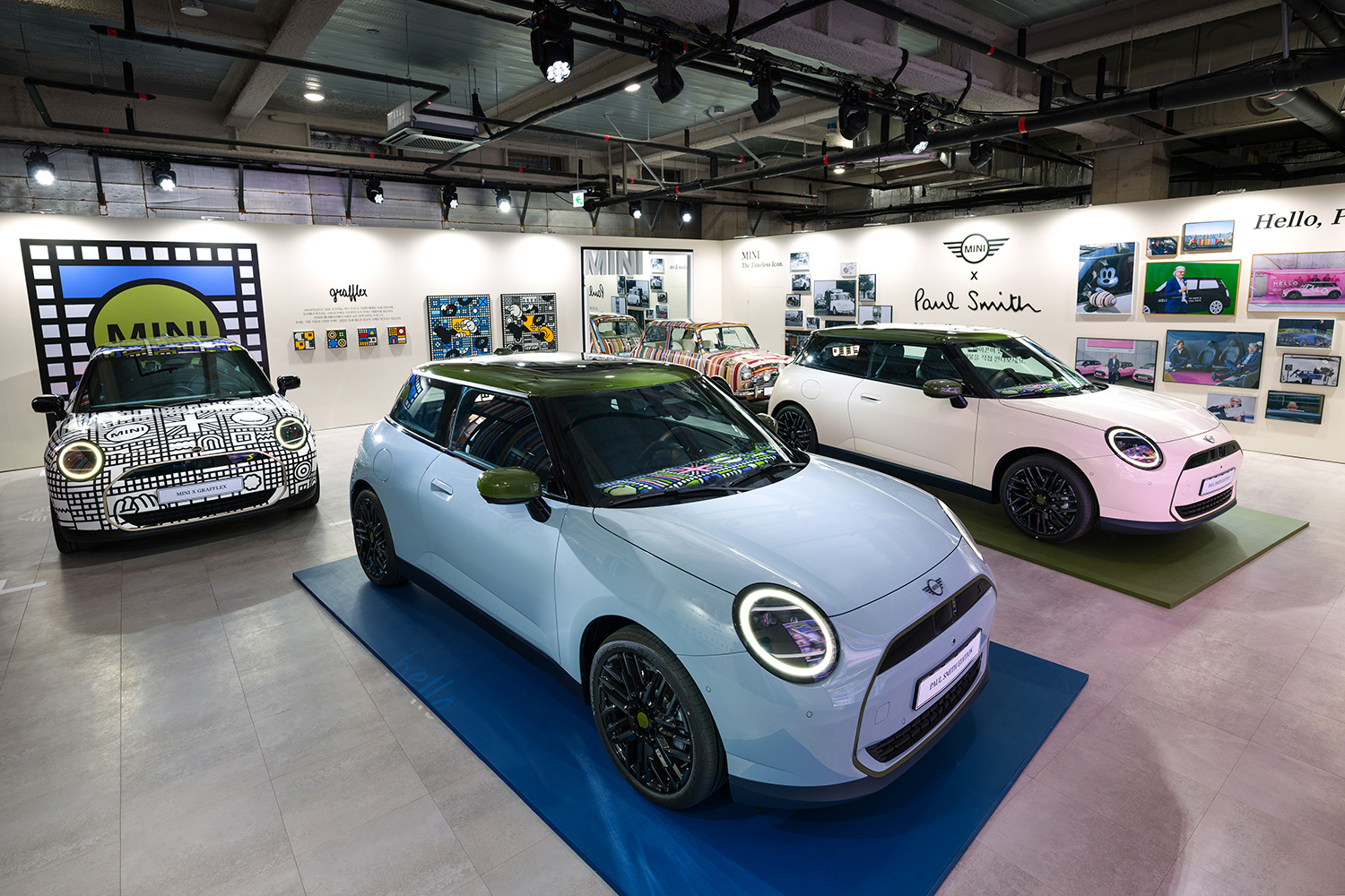 디 올-일렉트릭 MINI 쿠퍼 SE 폴 스미스 에디션 / MINI 코리아 제공